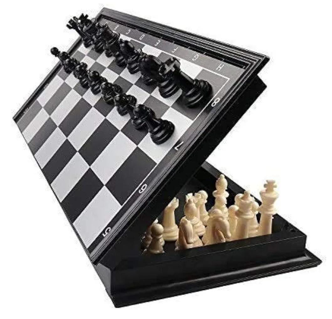 Magnetic Chess Board Game Set Folding