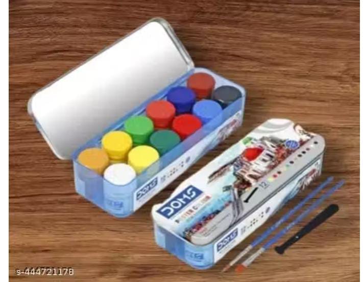 Doms, 12 Shades Poster Colours | Rich & Vibrant Colors |