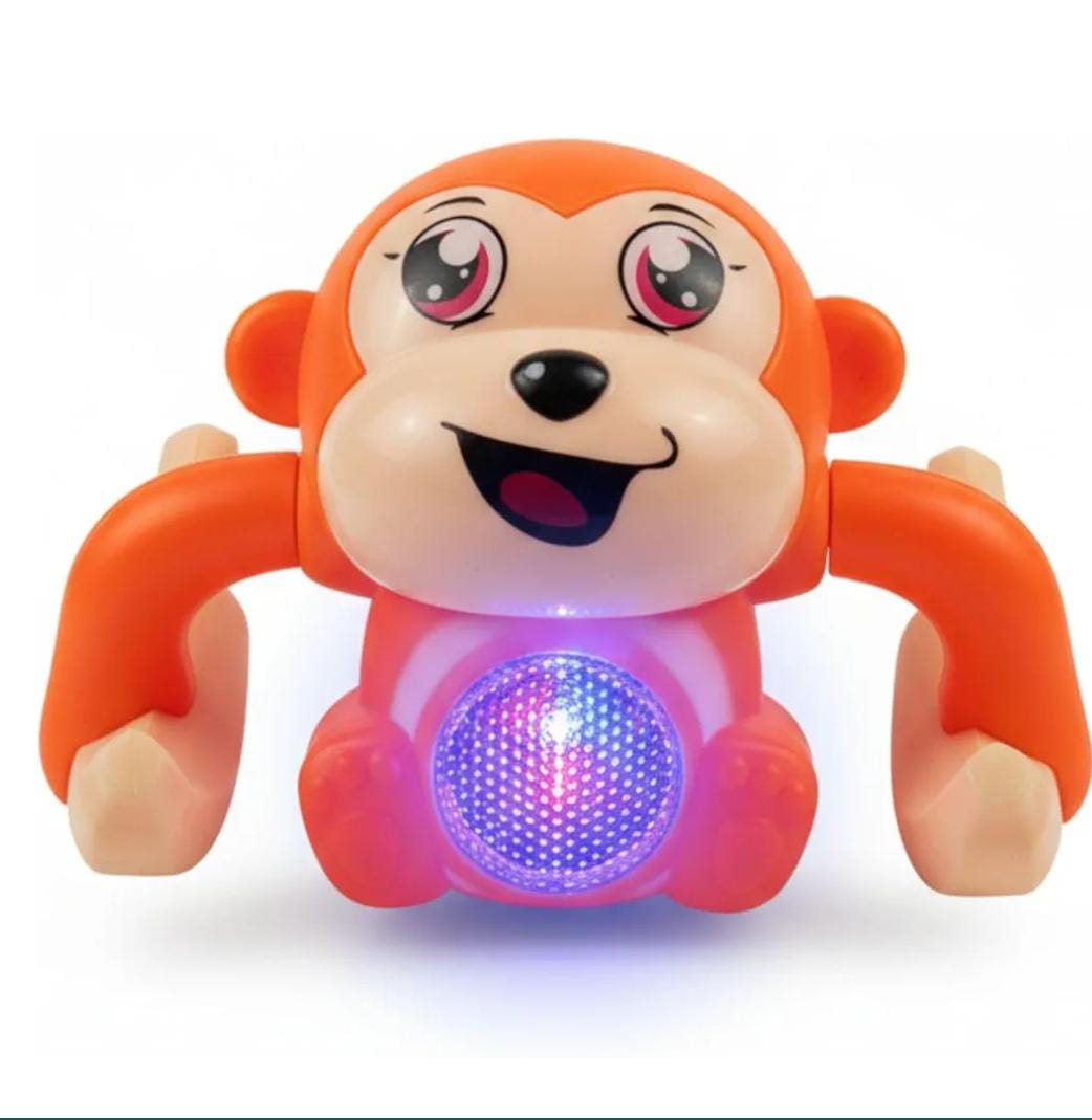 Interactive Dancing Monkey Toy with LED Light, Sound
