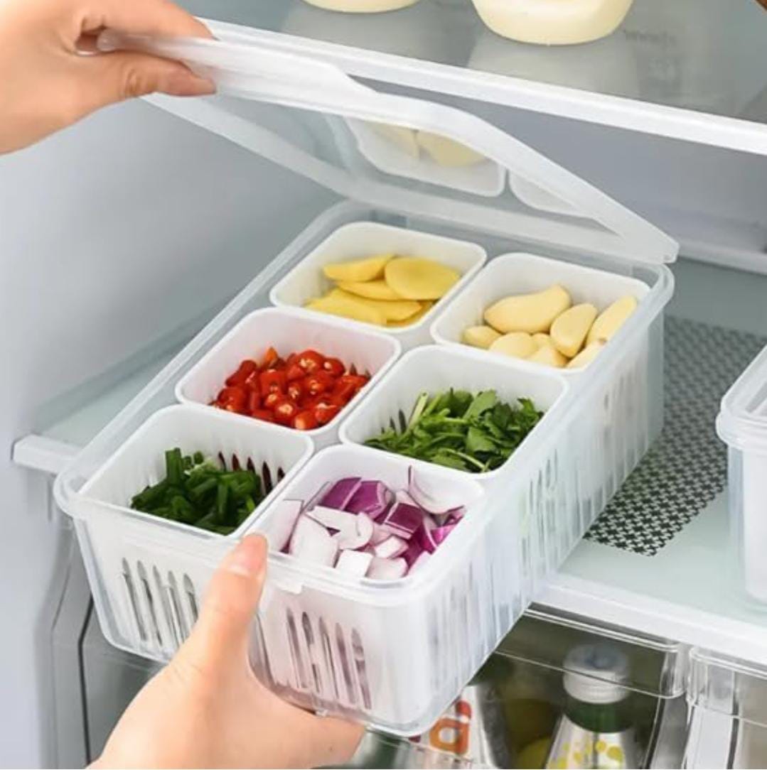 Airtight Fridge Storage Containers Freezer & Refrigerator