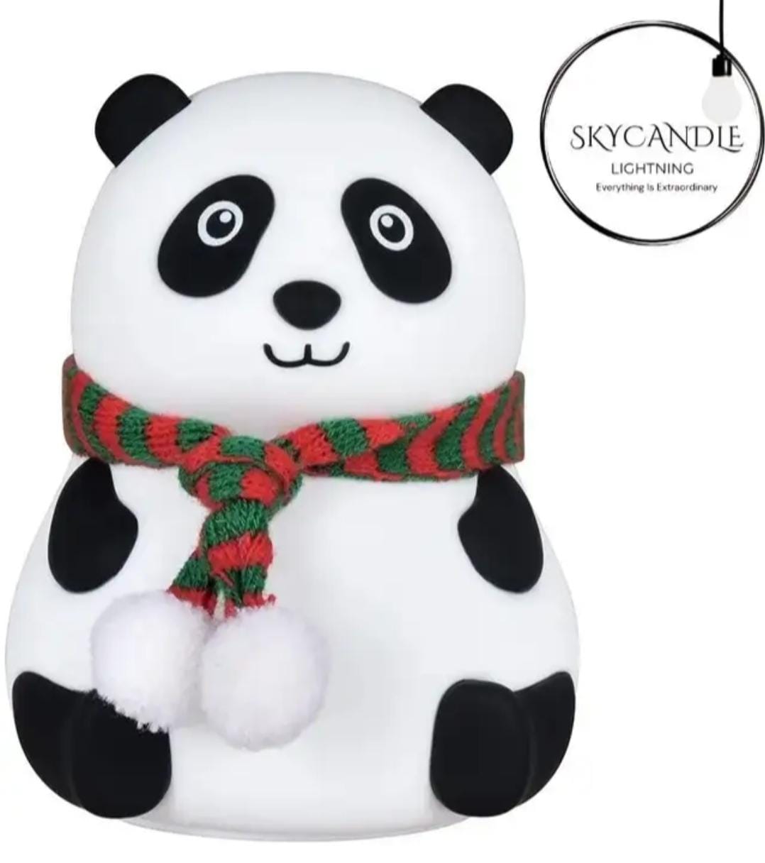 Silicone Panda Lamp – LED Night Light | Chargeable Lamp