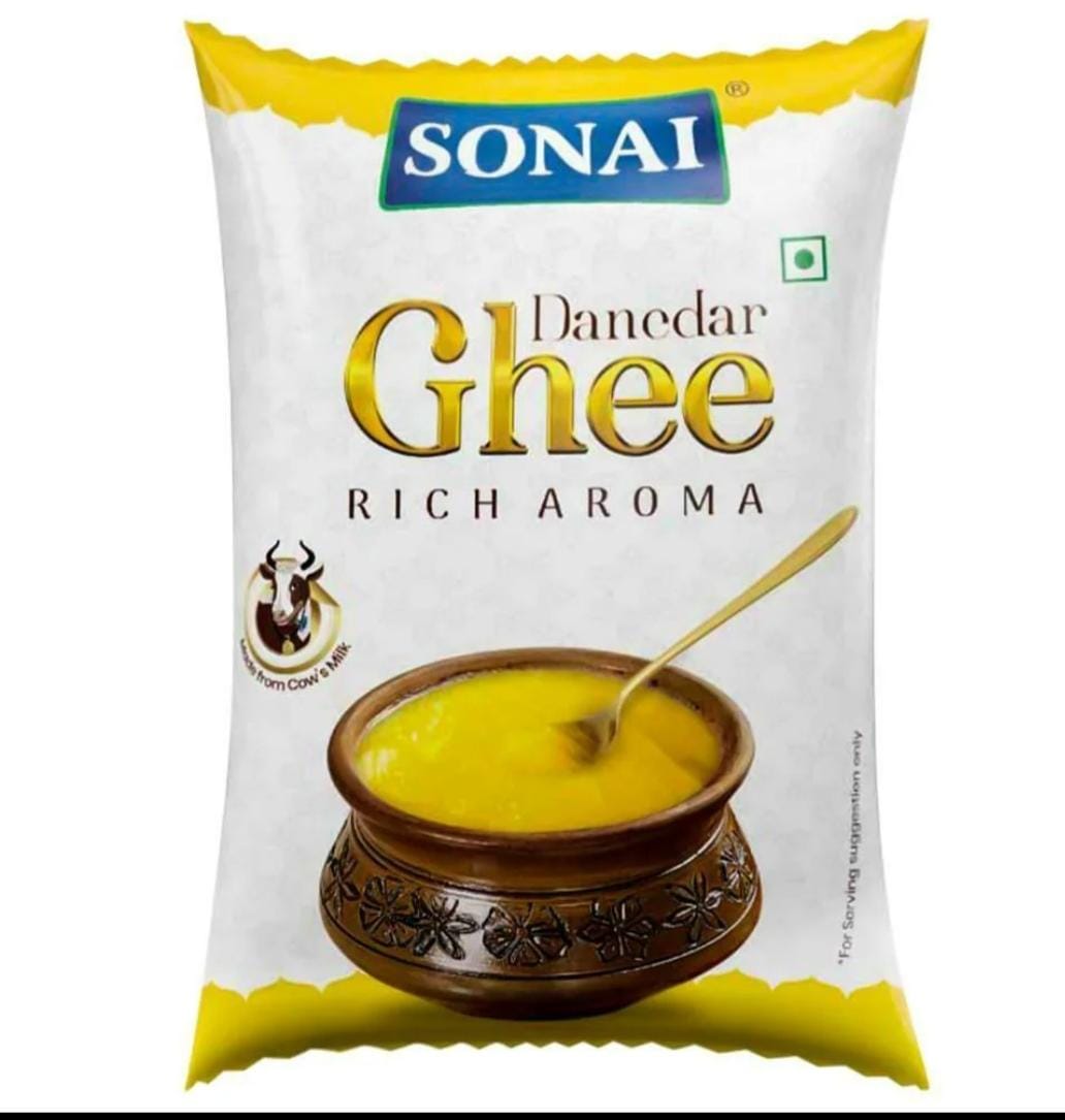 Sonai Rich Aroma Danedaar Ghee 1 L (Pouch