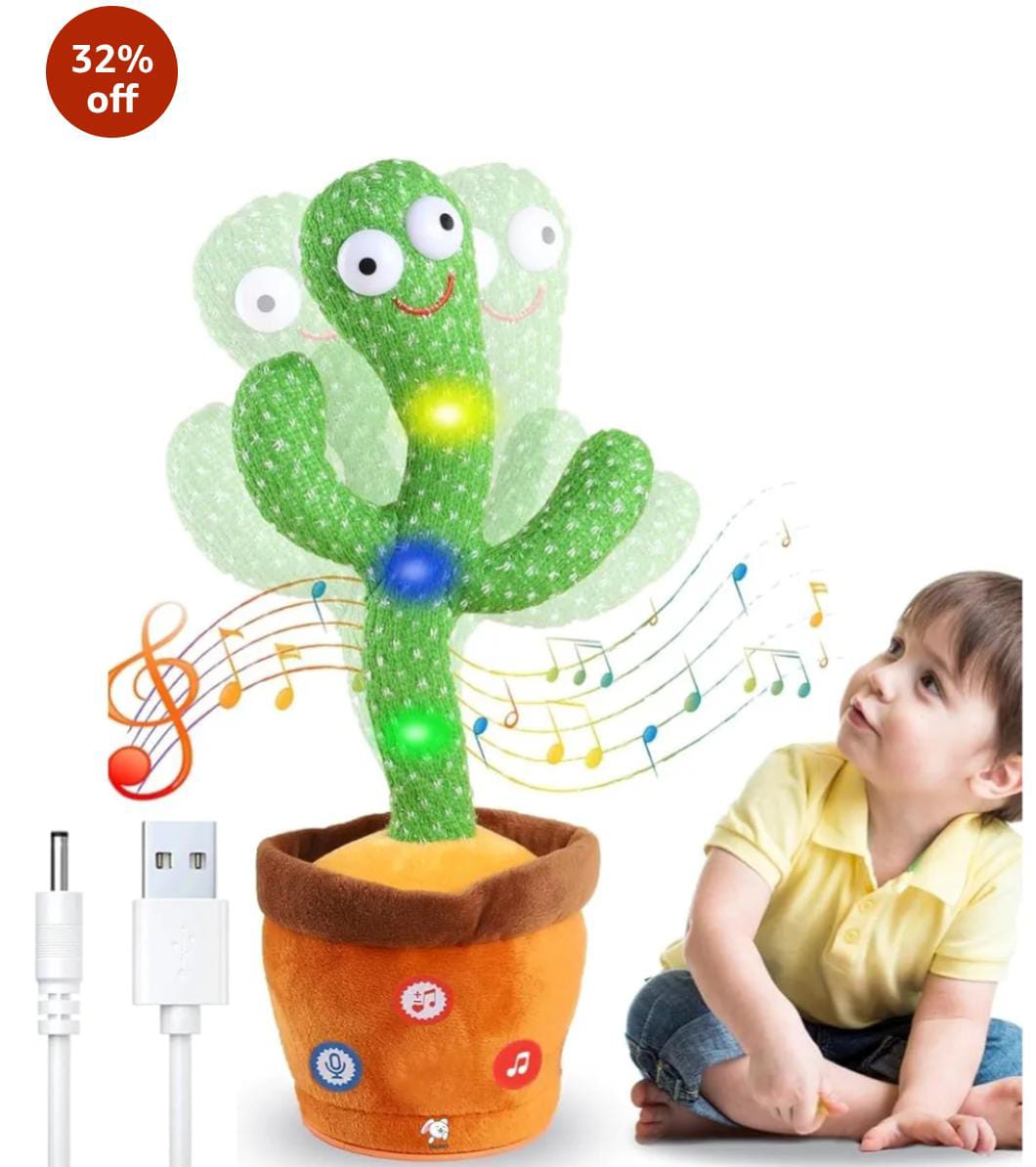 Talking Cactus Baby Toys for Kids