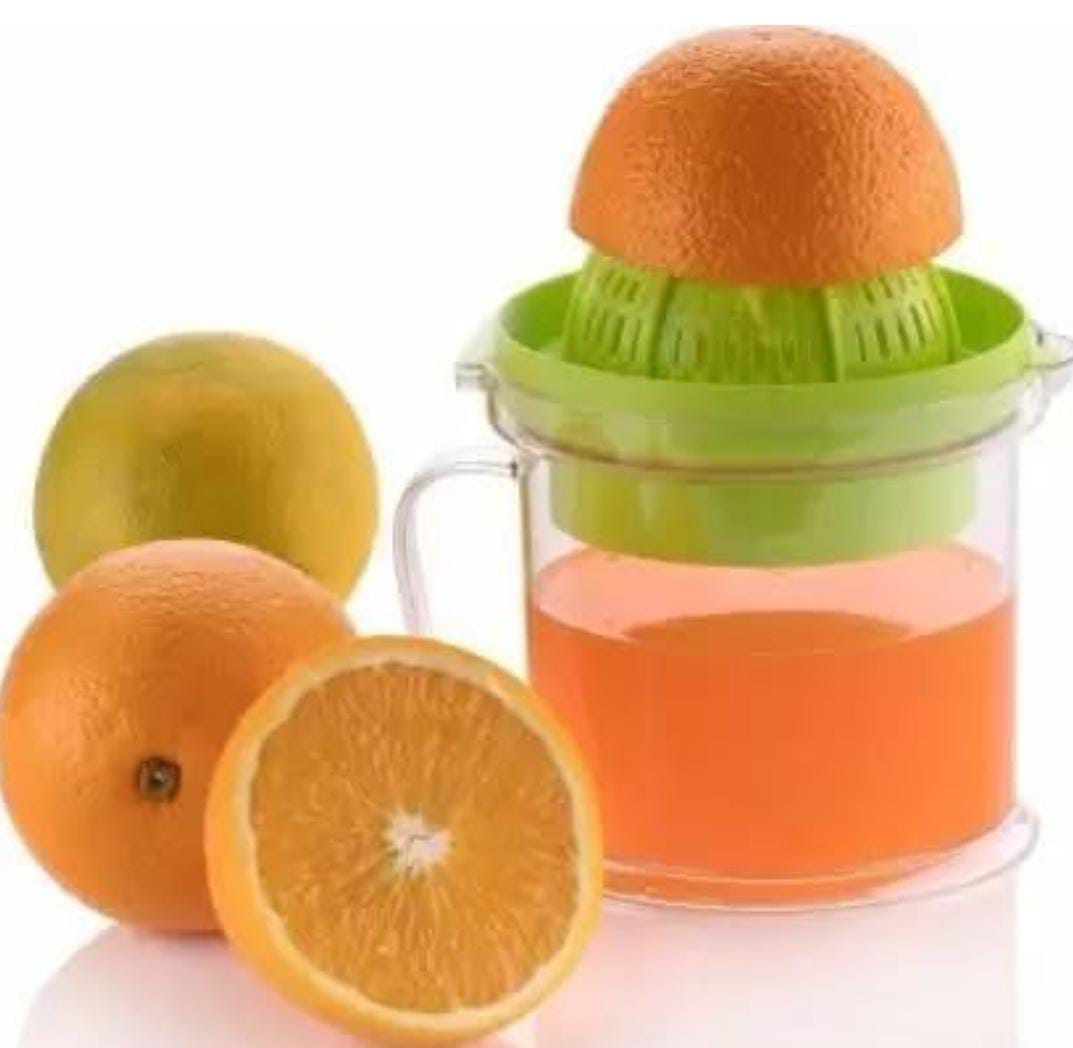 Plastic Mini Small Nano 2 in 1 Hand Press Manual Juicer, Fruits