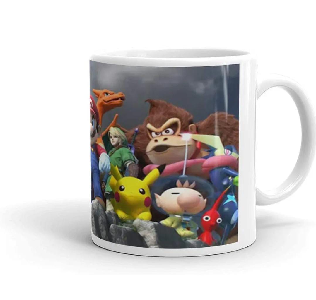 Super Mario bros Theme Tea and Coffee Mug 330 ml Gift