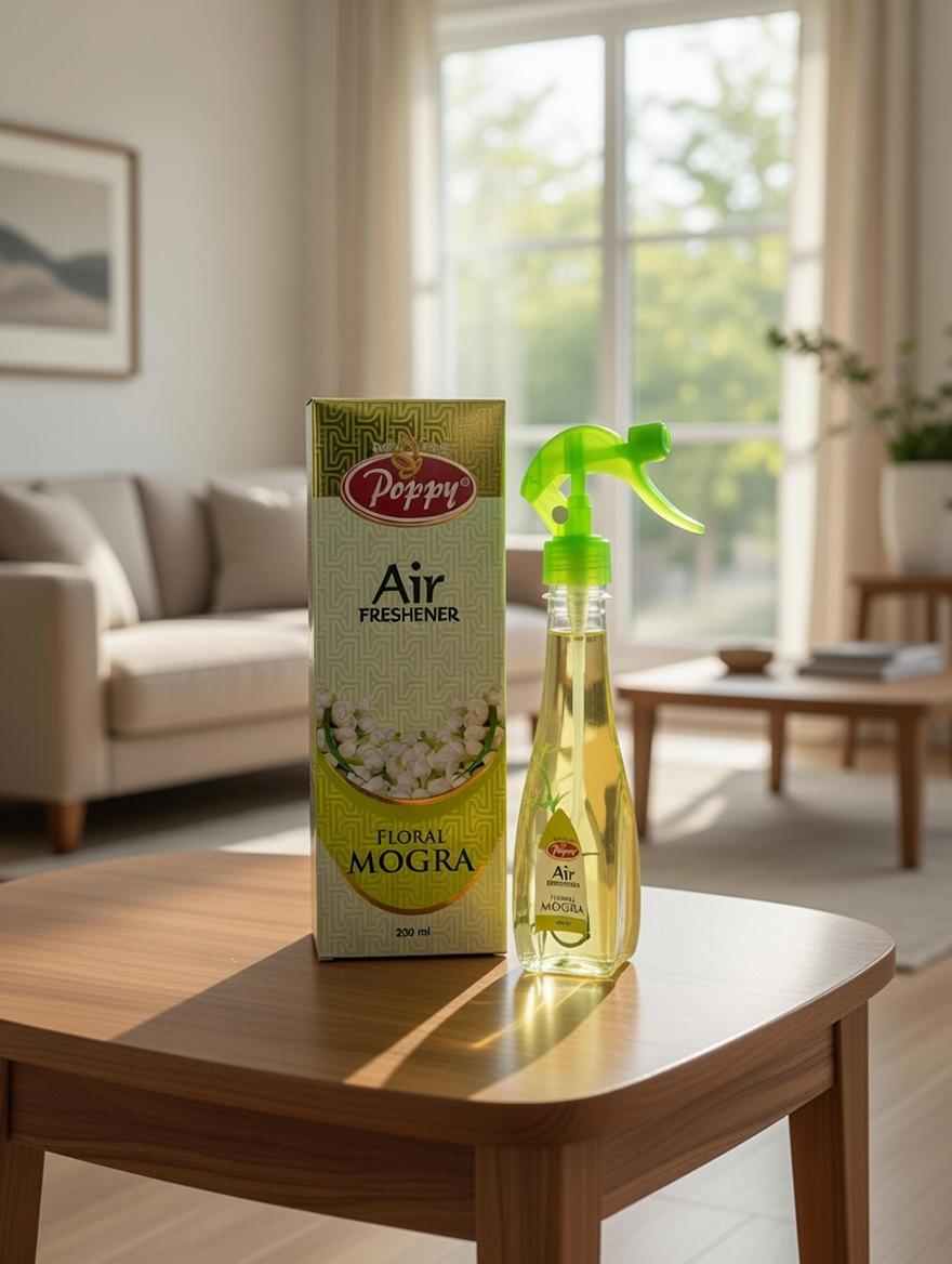 Aero care Poppy Cool Air Freshener - Pack of 1 | Room Fragrant Spray |