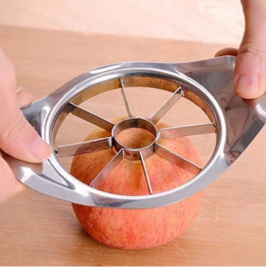 Stainless Steel Apple Cutter with 8 Blades