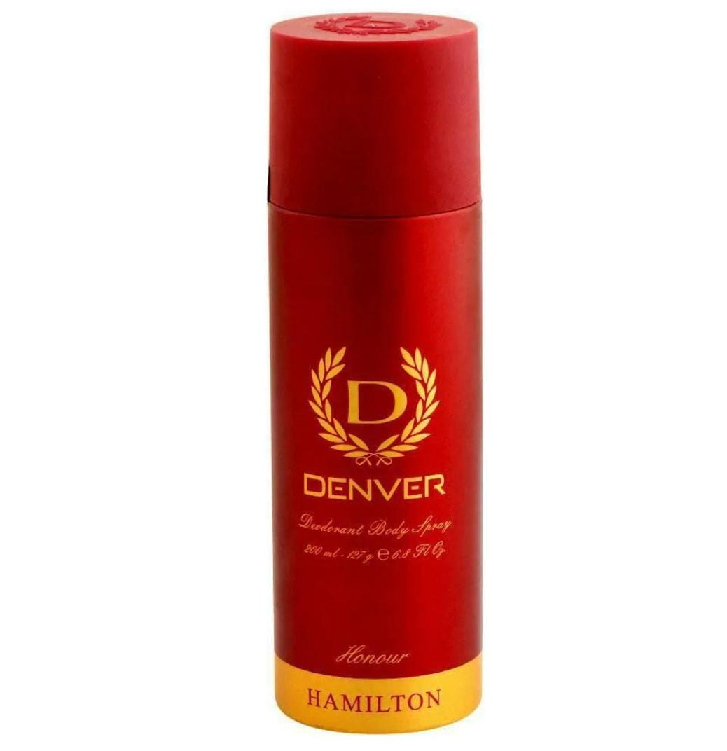 DENVER Honour Deodorant For Men - 165ML | Long Lasting Body Deo Spray for Men