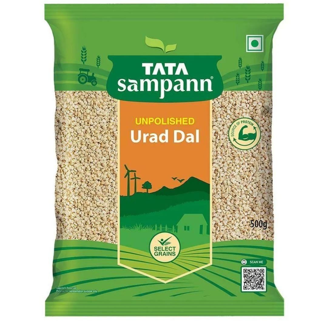 Tata Sampann Unpolished Urad Dal 500 g